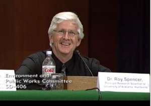 Roy Spencer senate hearing