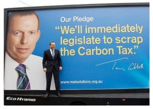 Abbott carbon tax pledge