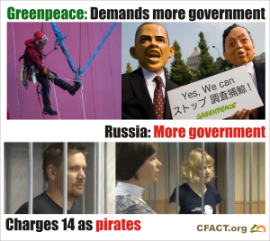 Greenpeace demands more government russia more government