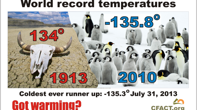 Record temperatures 1913 2010