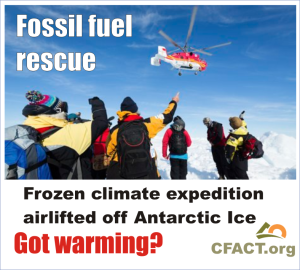 Antarctic climate expedition airlifted z