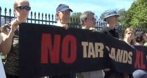 No tar sands demonstration