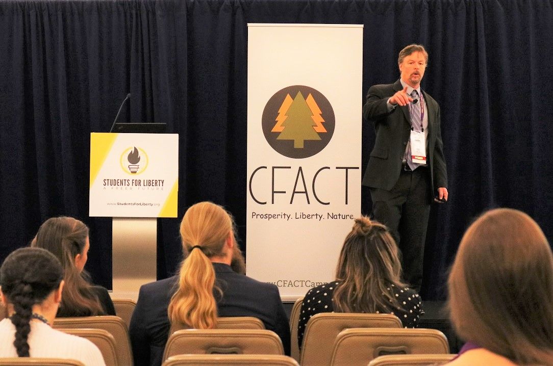 CFACT at LibertyCon: freedom is key to protect humanity, planet