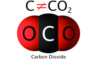 Carbon is not a synonym for Carbon Dioxide