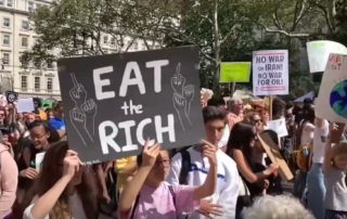 Climate Strikers demand violent revolution to overthrow capitalism in NYC
