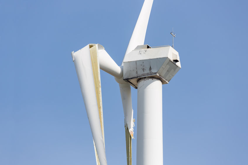 How do you throw away a dead wind turbine?
