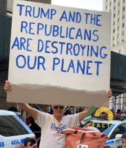 Signs from NYC "Youth Climate Strike" reveal true agenda 6