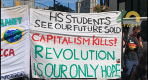 Signs from NYC "Youth Climate Strike" reveal true agenda 7