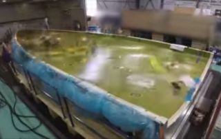 Watch this cool time-lapse: Making a Greta-class yacht from petrochemicals