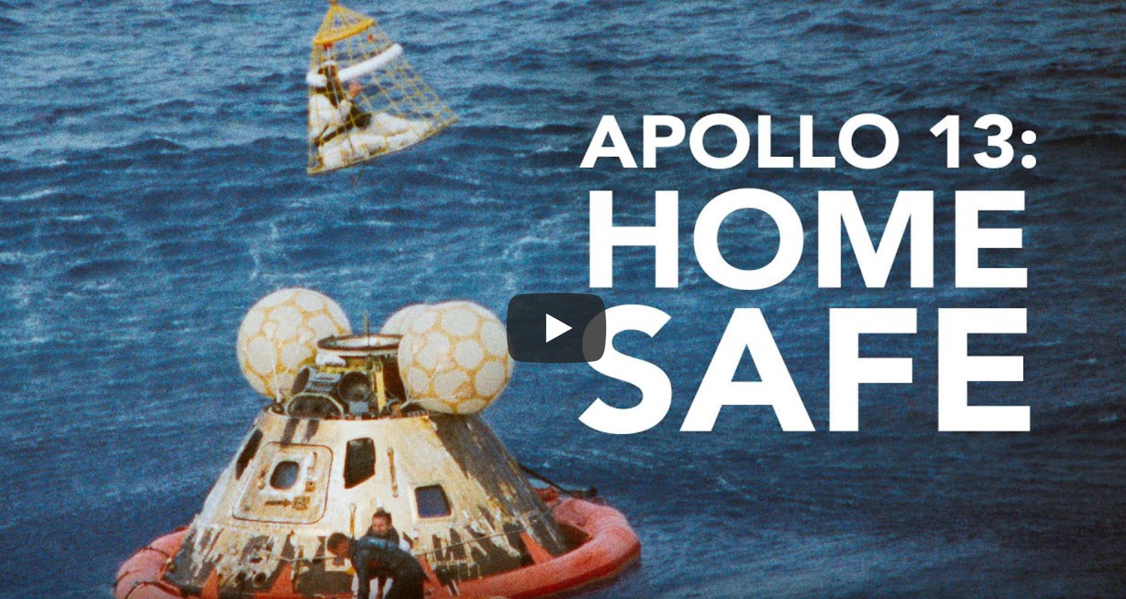 Apollo XIII +50: Watch this excellent NASA video about how they brought our astronauts home
