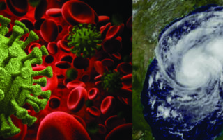 Covid and hurricane points to ponder