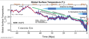 A history of global temperature for those who never studied geology