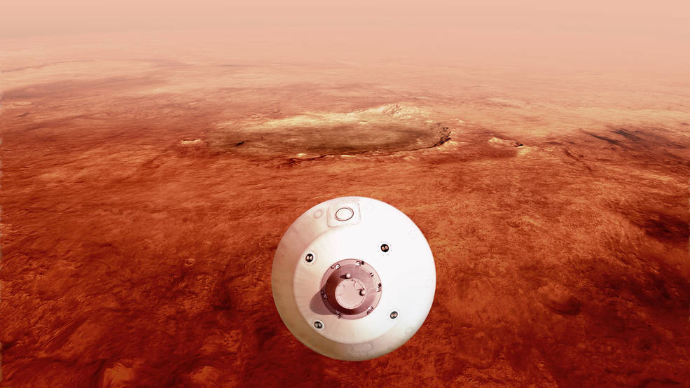 NASA Perseverance Rover Mars landing 3:55 PM EST Thursday