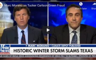 Texas freeze shuts down "renewable" power