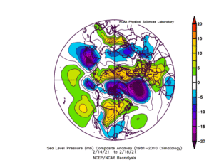 Dispute, if not refutation, of Texas freeze being a sign of climate driven polar vortex 4