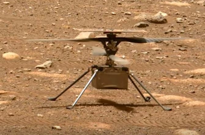 Mars Ingenuity Copter takes off for first time