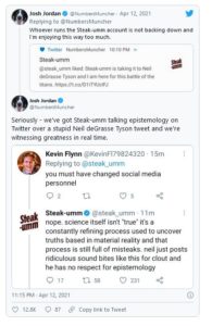 Skeptical steak sandwich takes down Neil deGrasse Tyson in epic Twitter battle 1