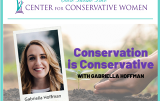 CFACT's Gabby Hoffman to present 'Conservation is Conservative' lecture on 9/24