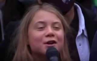 Greta Thunberg sings "Shove your climate crisis up your A***!"
