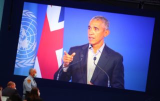 COP 26: Obama and AOC fly in