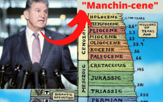Climate activists say Sen. Manchin will change Earth's geologic record - Watch new Morano Minute