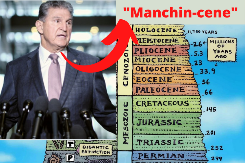 Climate activists say Sen. Manchin will change Earth's geologic record - Watch new Morano Minute