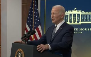 Biden announces airlift of wind turbines and solar panels to Europe