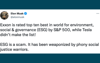 Elon Musk unloads on ESG, calls it a 'scam'