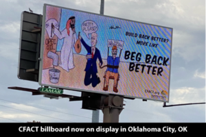 CFACT billboards expose climate agenda