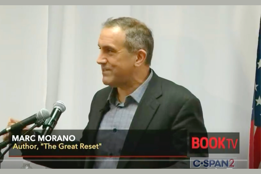C-SPAN Book TV broadcasts Morano speech on Great Reset