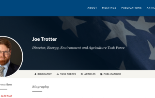 Environmentalism and federalism with ALEC's Joe Trotter