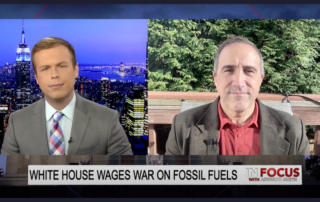 CFACT's Morano on OAN TV "praises" Biden's fossil fuel ban in fed buildings