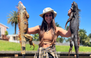 Experiencing iguana hunting in Florida (ft. RapidFire Rachel) 1