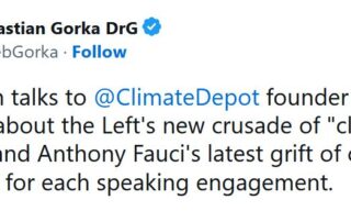 Morano on Gorka: "An insane ideology has infected our modern society"