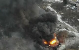 Ohio's train derailment chemical disaster 1