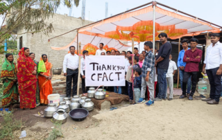 CFACT sponsors drinking well in Kharpudi Village, India