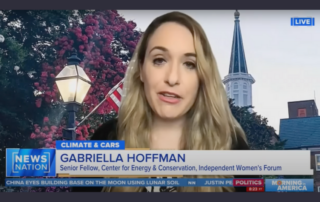Gabby Hoffman slams EV mandates on NewsNation TV