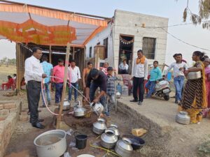 CFACT sponsors drinking well in Kharpudi Village, India 1