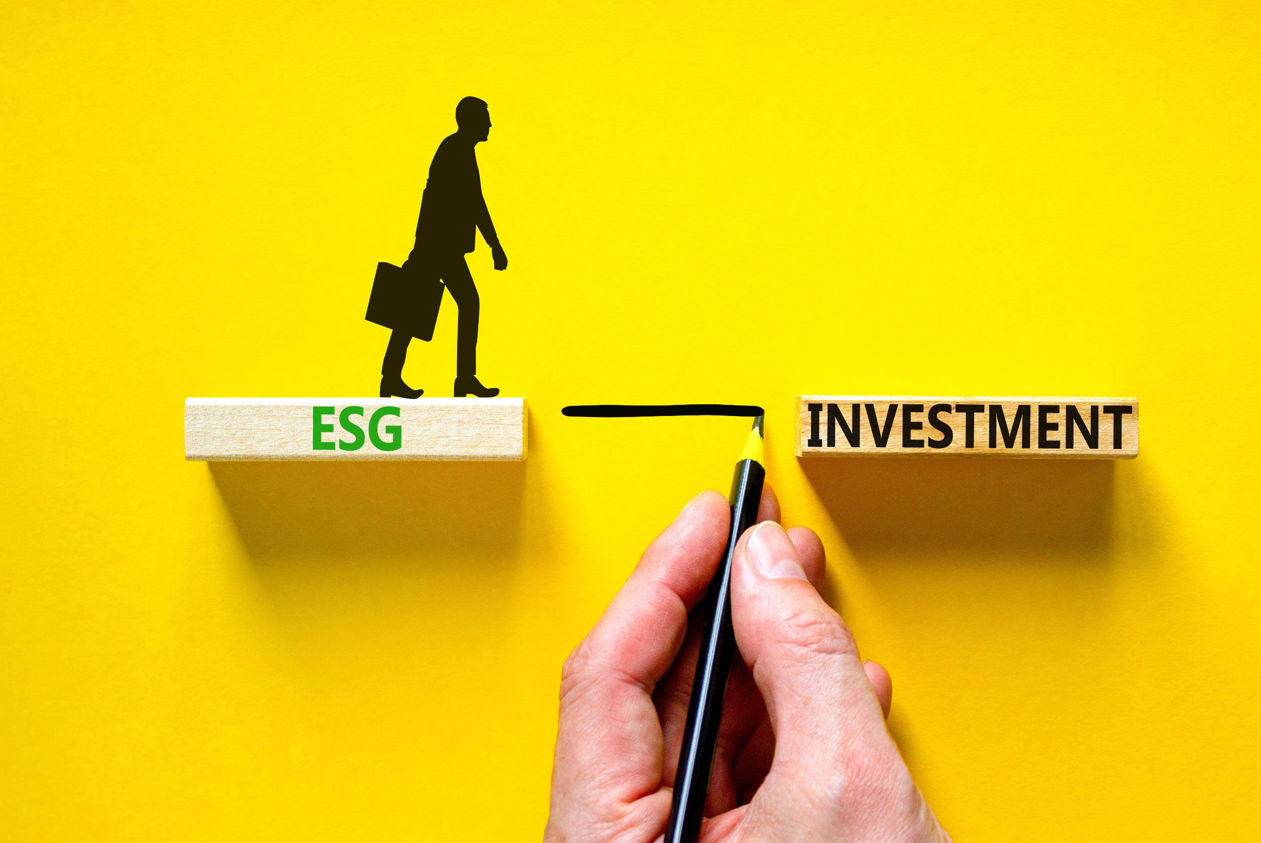 ESG Investment businessman