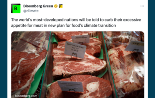COP28 pushing net-zero meat plan in Dubai