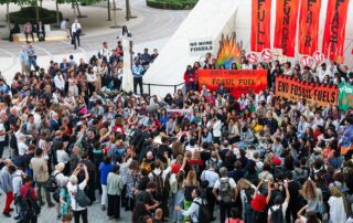 COP 28: Climate campaigners freaking out