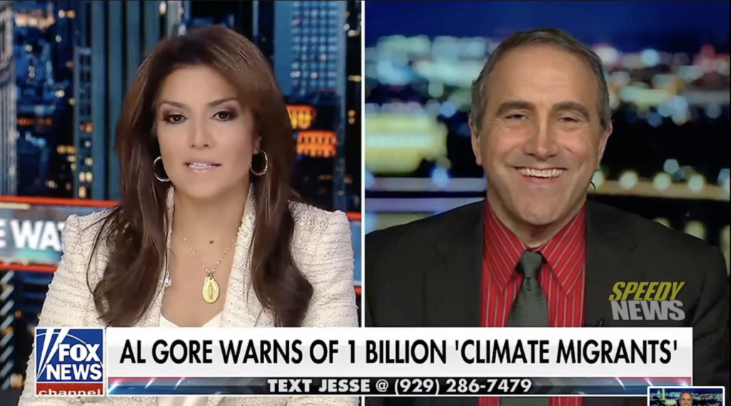 Morano on Fox on Gore warning of a billion ‘climate refugees’