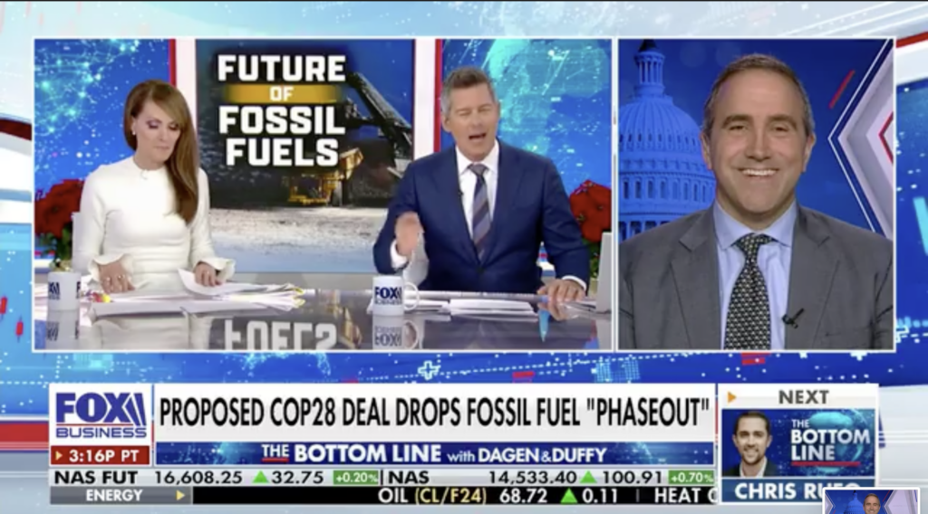 Morano on Fox: COP 28 drops fossil fuel "phase out"