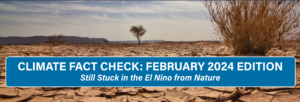 It's climate fact check time 1