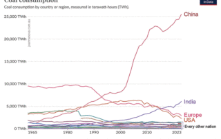 China is the coal furnace of the world, and everyone is fine with that
