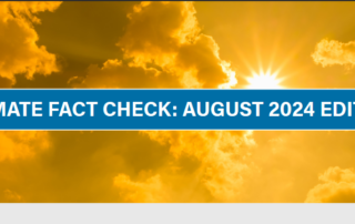 Climate fact check: August 2024