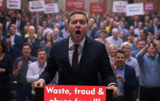 Verse celebrating waste, fraud and abuse added to Socialist anthem