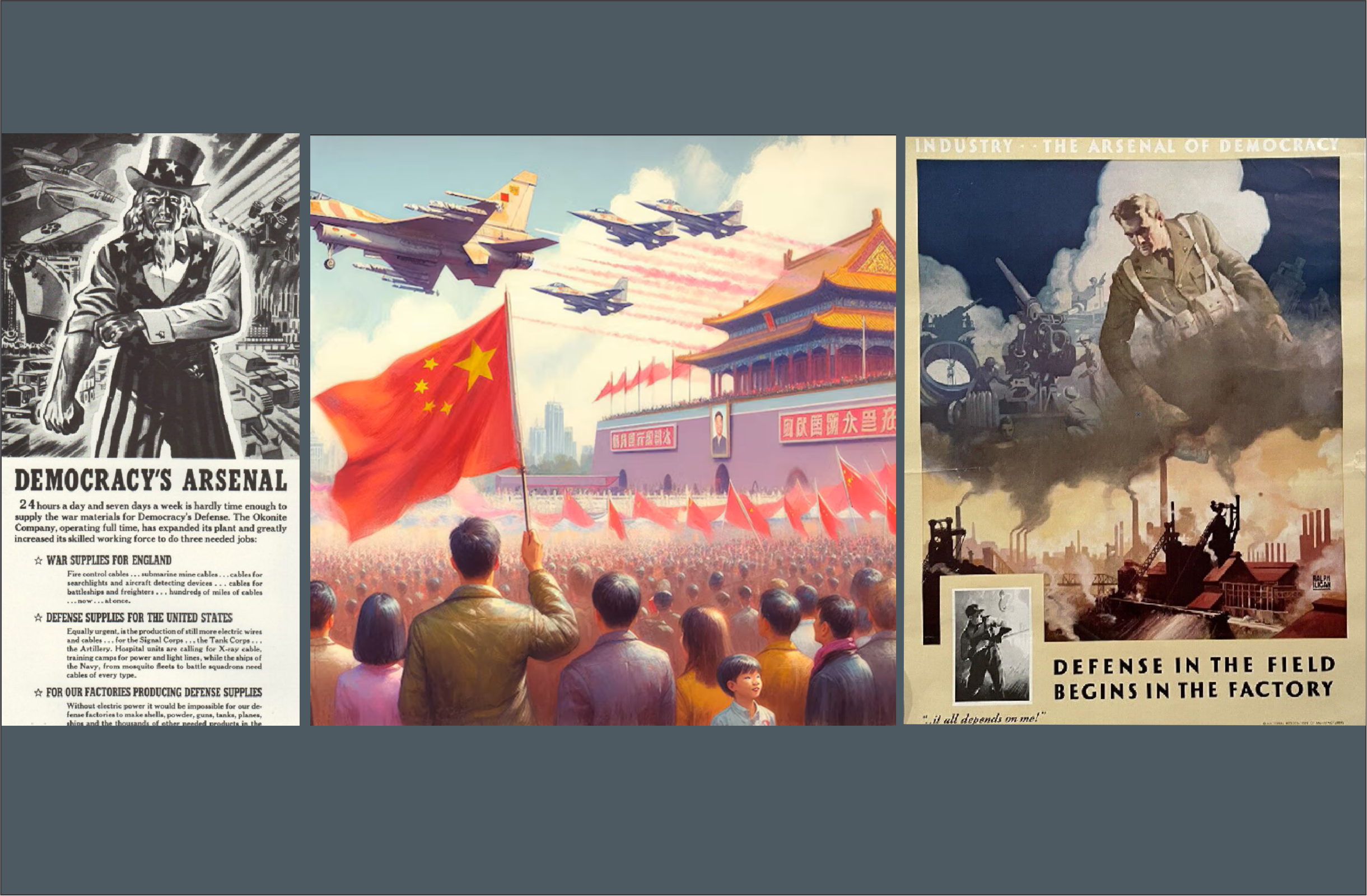 Can the arsenal of democracy defeat the arsenal of autocracy? 3