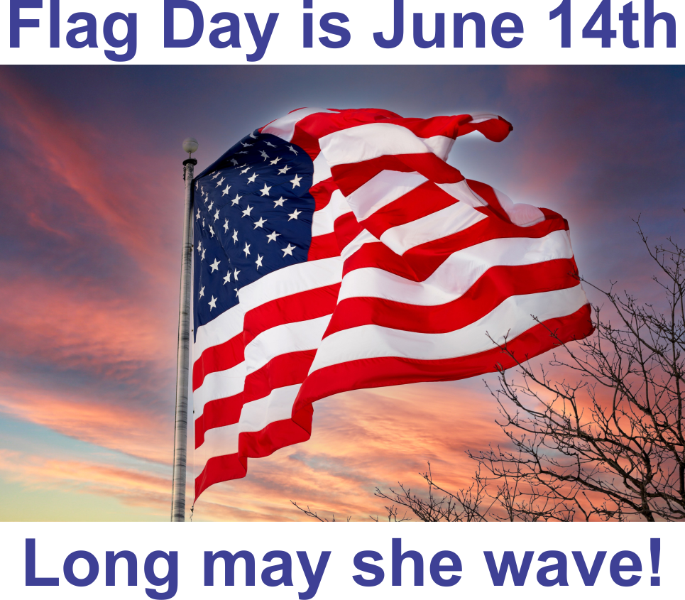 President Reagan on Flag Day, June 14th