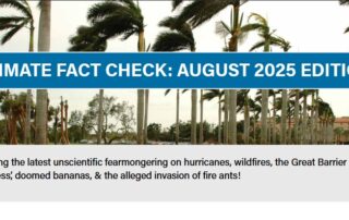 August's climate fact check